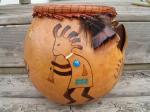 native american gourd art