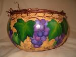 grape cluster gourd bowl