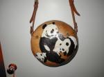 Panda gourd purse