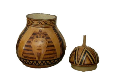 The Egyptian gourd trinket box