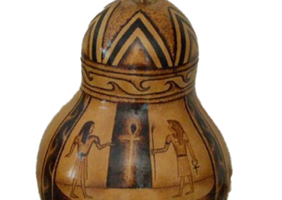 The Egyptian gourd trinket box