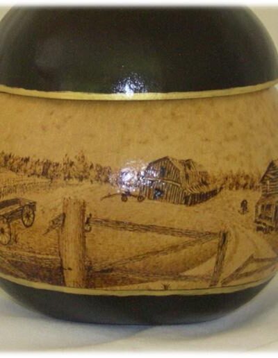 Gourd trinket box