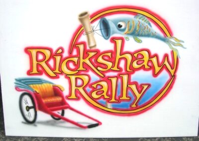 Rickshaw Rally VBS Yard Sign
